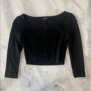 NEW BABATON Long Sleeve Crop